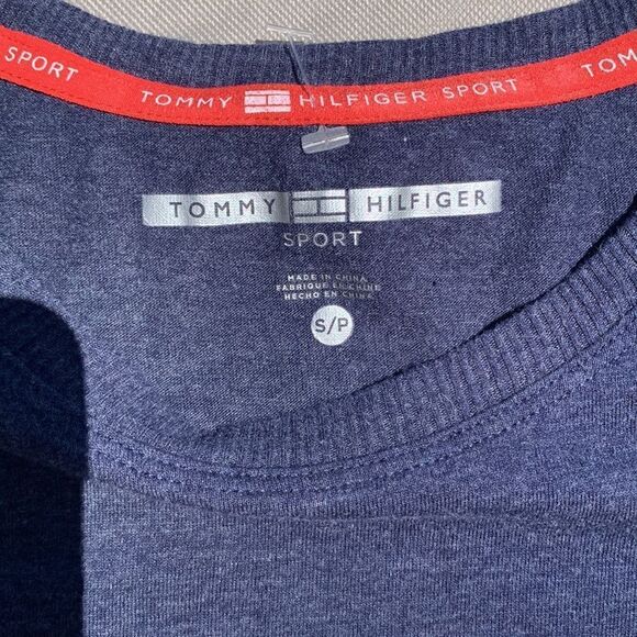 Vintage Tommy Hilfiger Sport baby Tee shirt red White and blue USA size small‎ - Picture 4 of 4